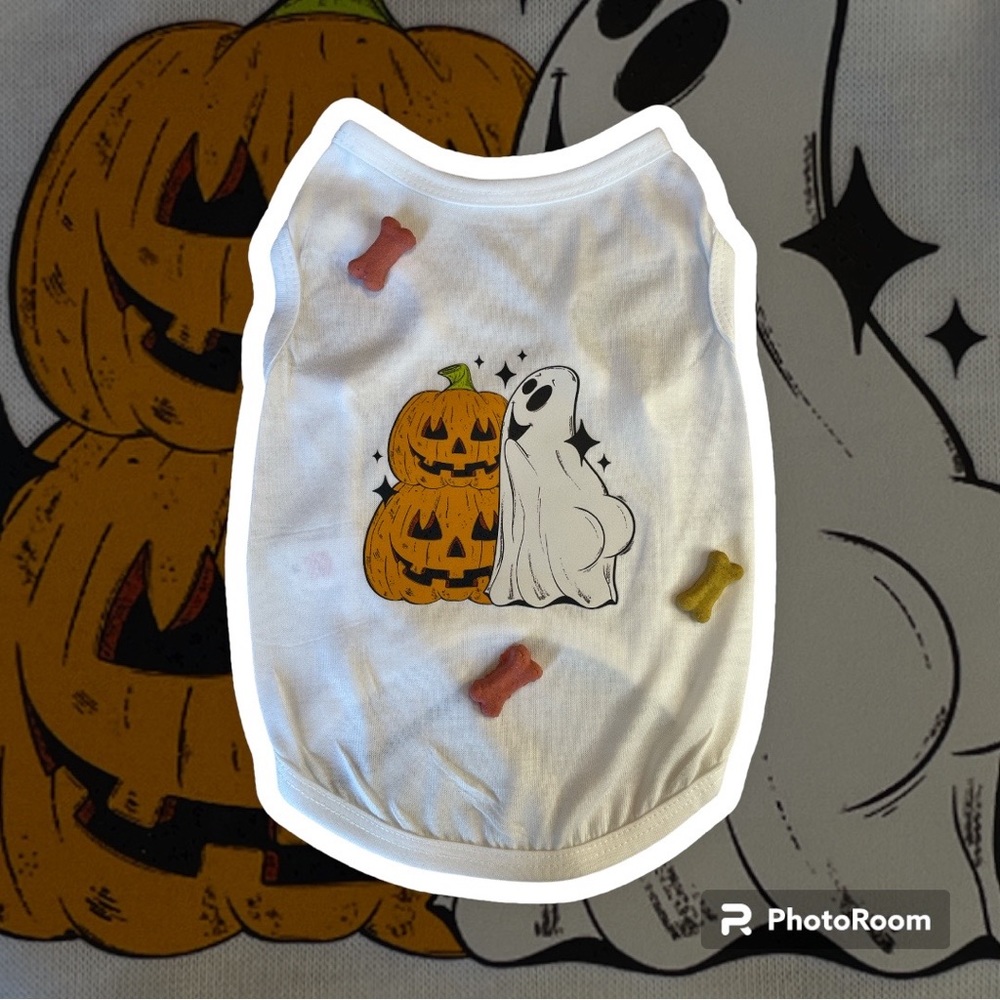 Halloween dog tee